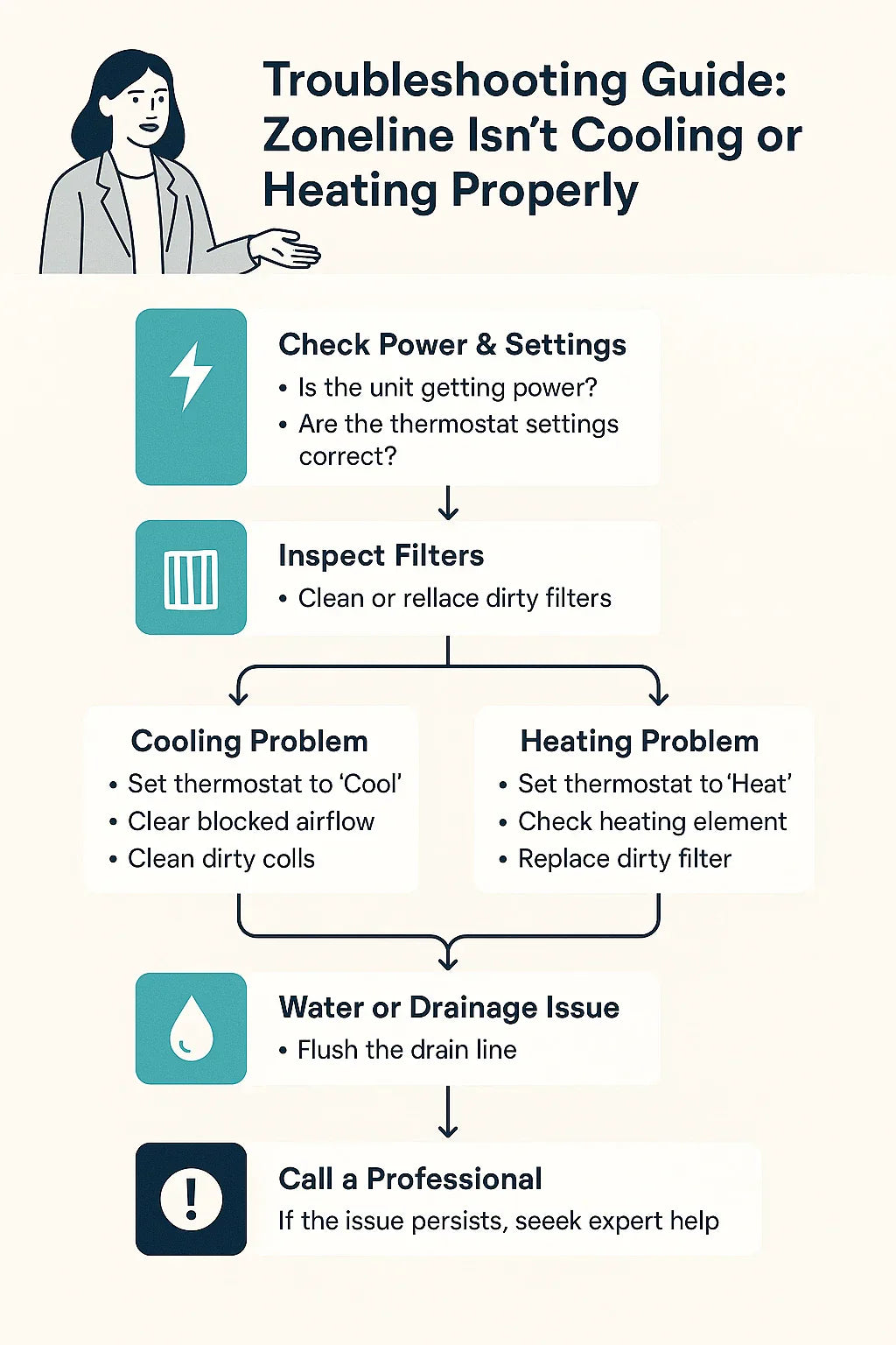 Troubleshooting Guide What to Do If Your Zoneline Isn’t Cooling or Heating Properly
