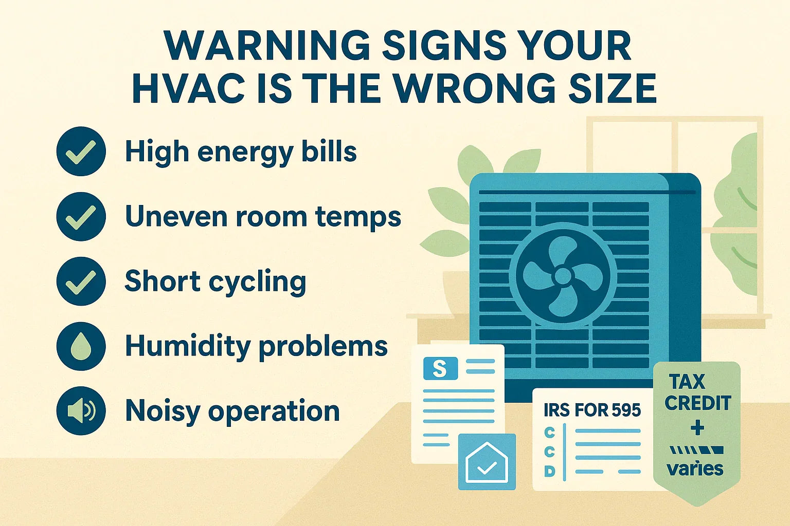 When Undersized or Oversized HVAC Units Backfire: Real-Life Consequences