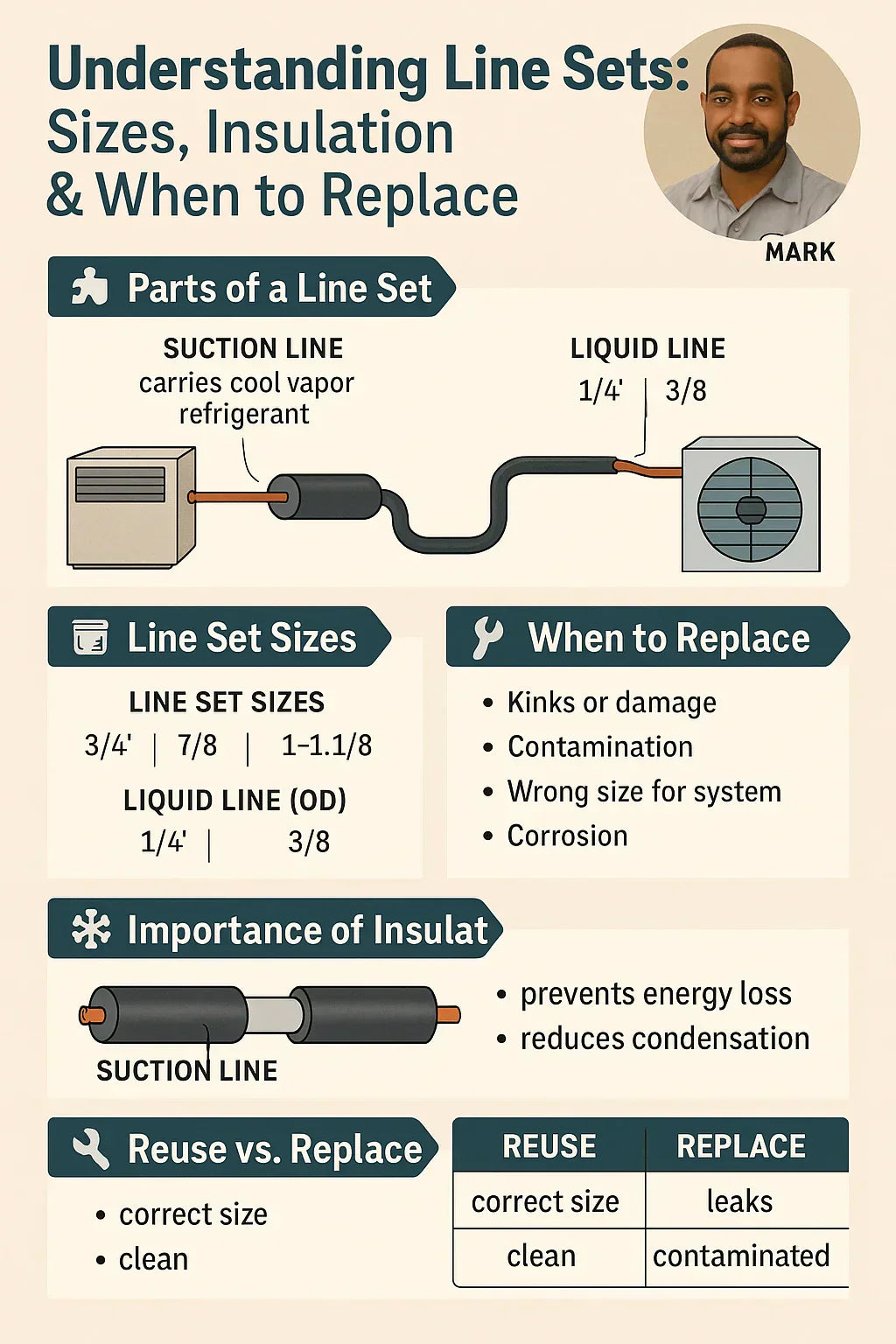 Understanding Line Sets Sizes, Insulation & When to Replace