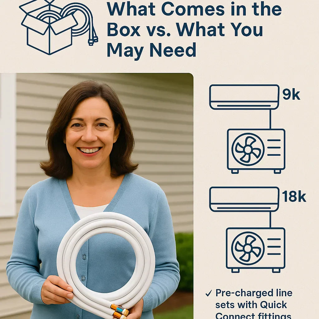 Understanding Line Sets for the 9k and 18k Zones What Comes in the Box vs. What You May Need