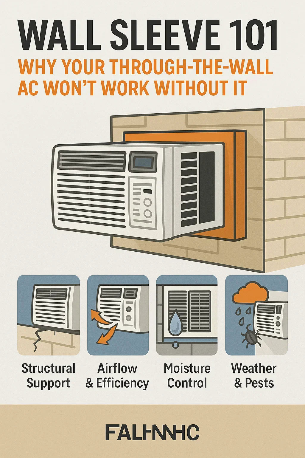 Wall Sleeve 101 Why Your Through-the-Wall AC Won’t Work Without It