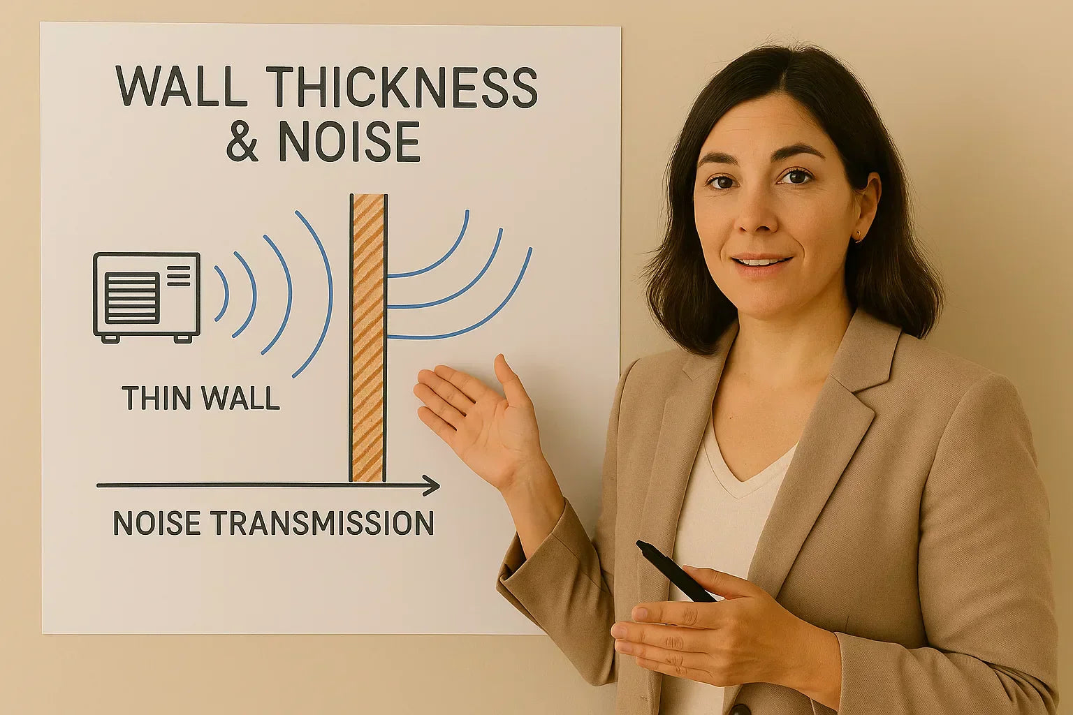 Wall Thickness & Real-World Noise — The Architectural Secret Behind PTAC Comfort