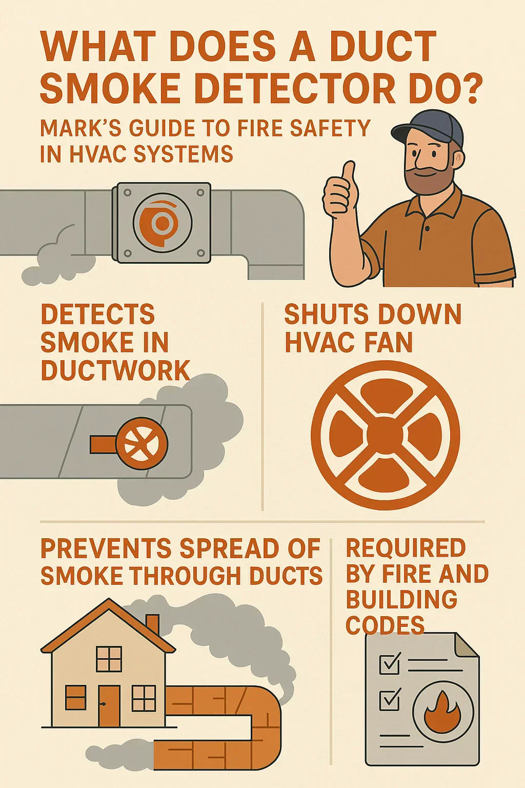 What Does a Duct Smoke Detector Do? Mark’s Guide to Fire Safety in HVAC Systems
