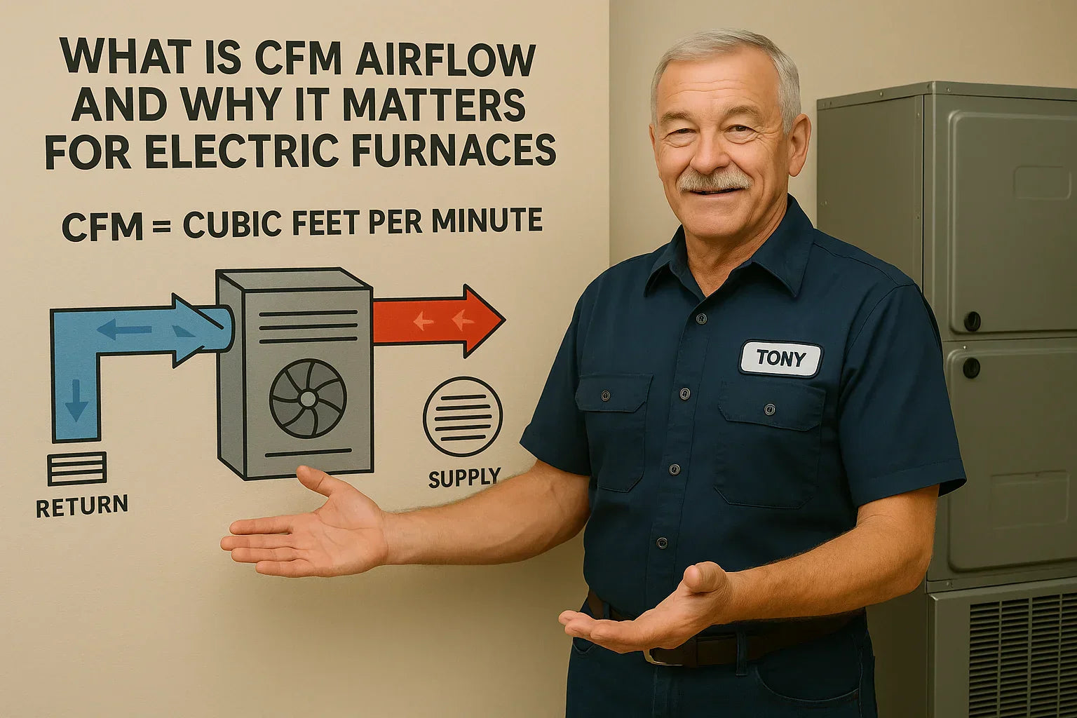 What Is CFM Airflow and Why It Matters for Electric Furnaces