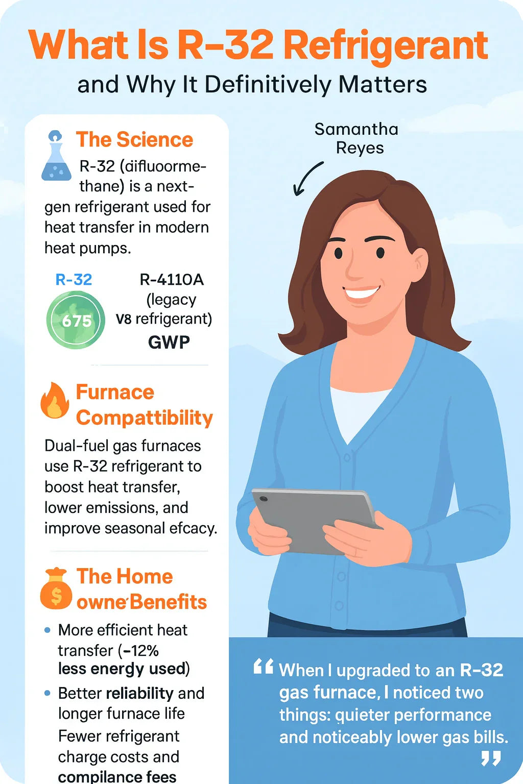 What Is R-32 Refrigerant and Why Does It Matter in Furnaces