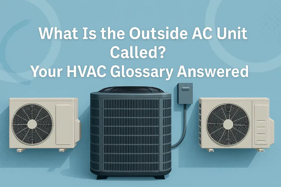 What Is the Outside AC Unit Called? Your HVAC Glossary Answered