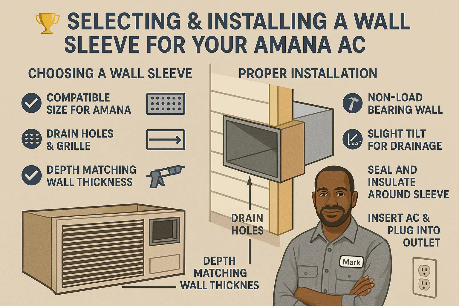 What’s the Best Wall Sleeve for Your Amana AC Compatibility, Fit & Installation Tips