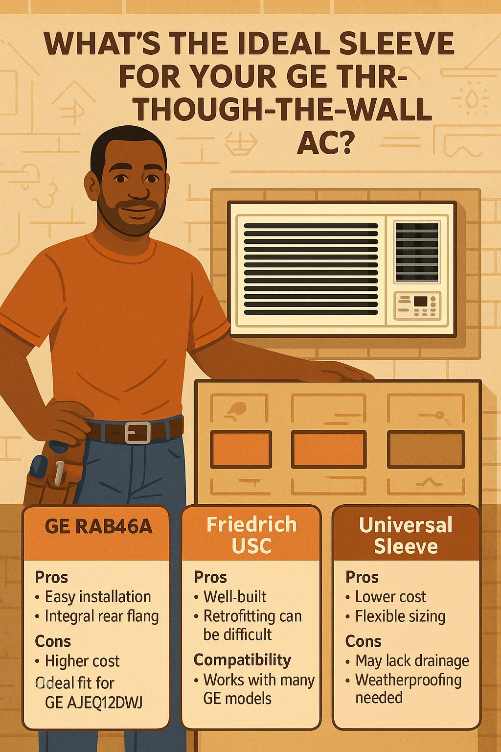 What’s the Ideal Wall Sleeve for Your GE Through-the-Wall AC A Compatibility Guide