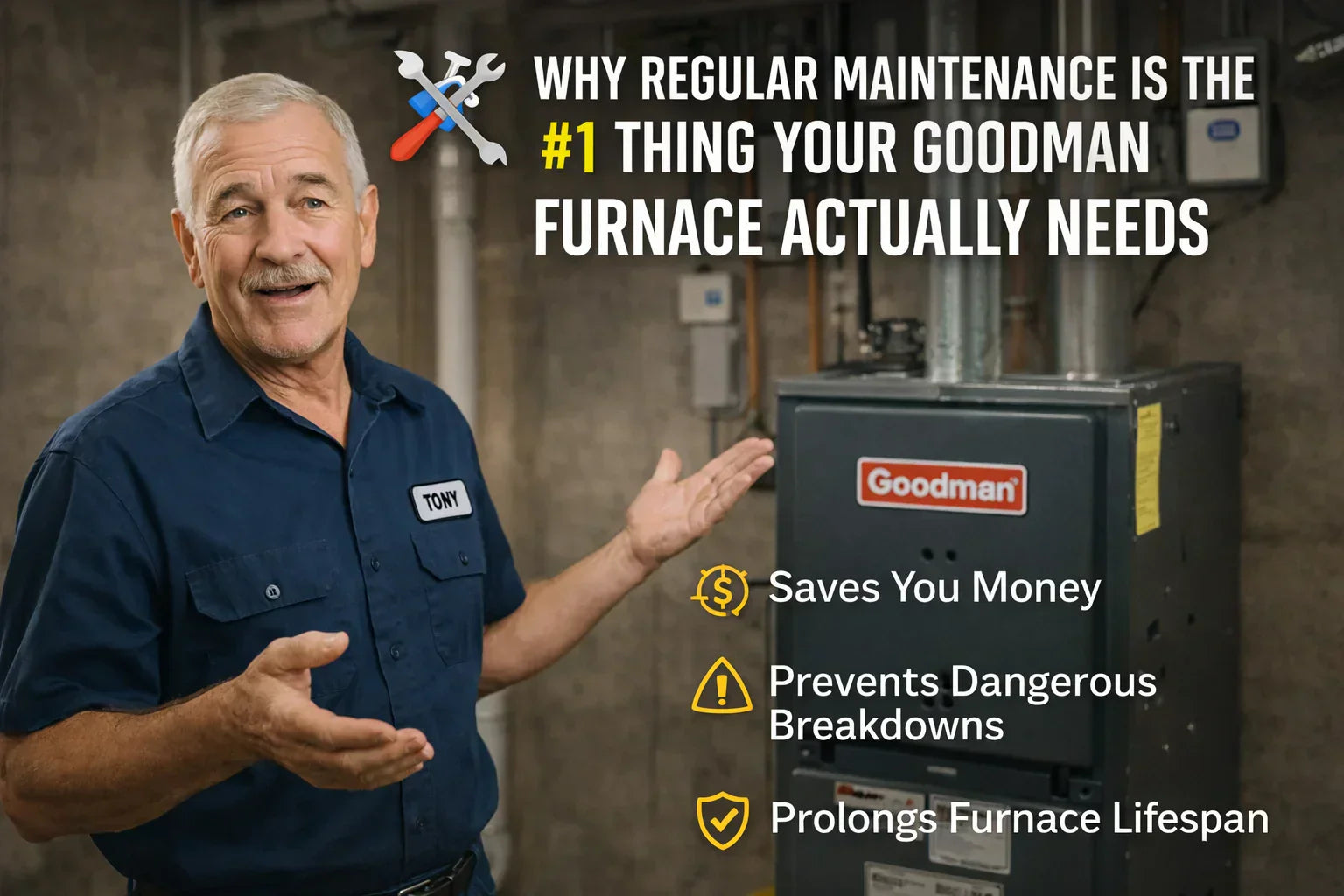 Why Regular Maintenance Is the #1 Thing Your Goodman Furnace Actually Needs