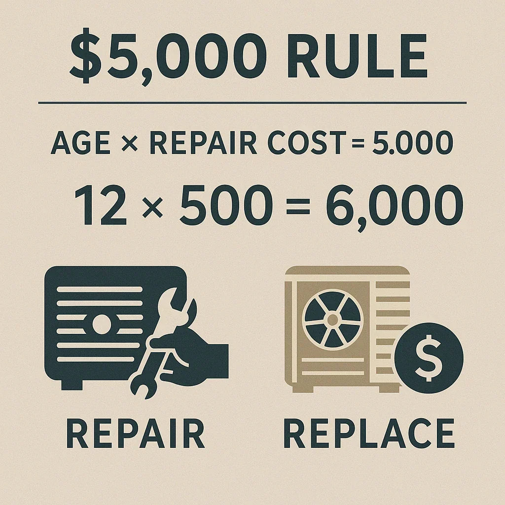 When to Replace vs. Repair Your Central AC Unit