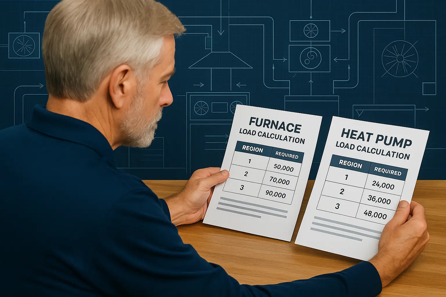 Sizing a Heat Pump vs. a Furnace: What’s Different?