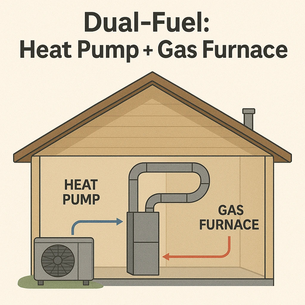 Best Backup Heat Sources to Pair with a DIY Heat Pump