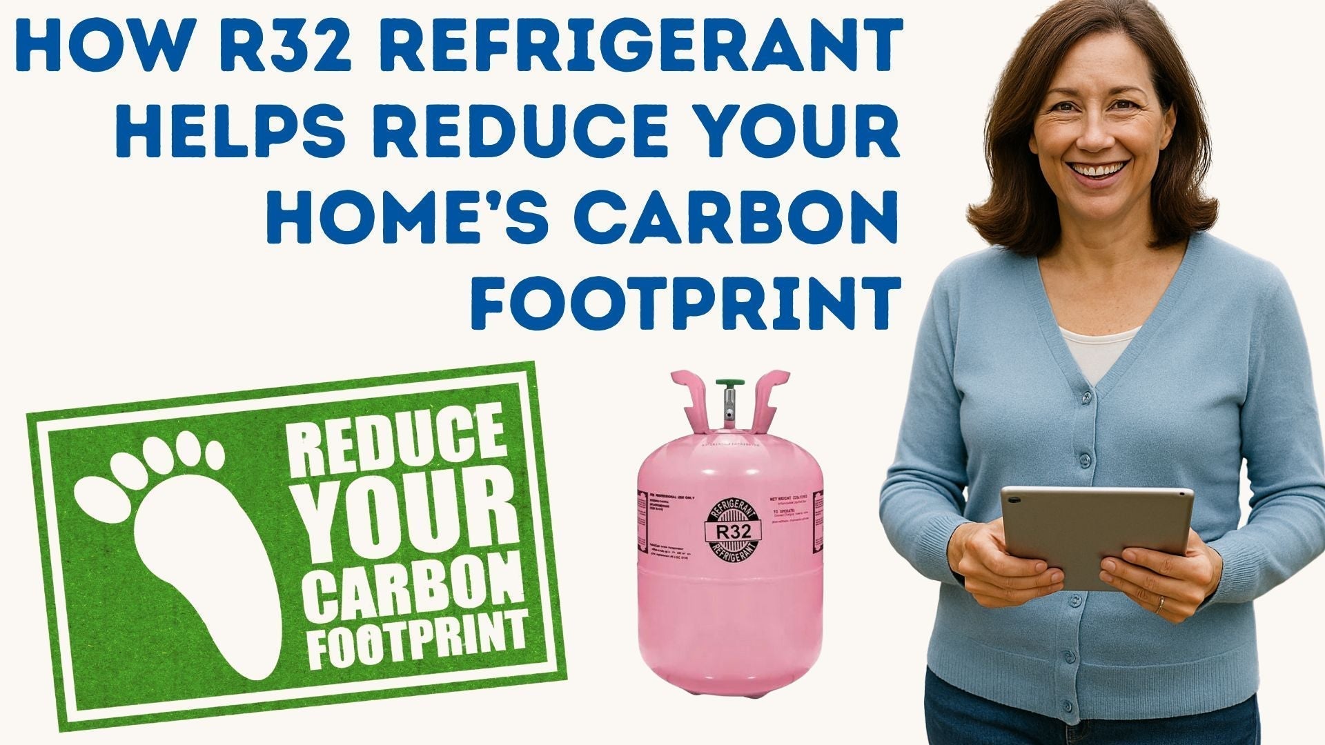 How R32 Refrigerant Helps Reduce Your Home’s Carbon Footprint