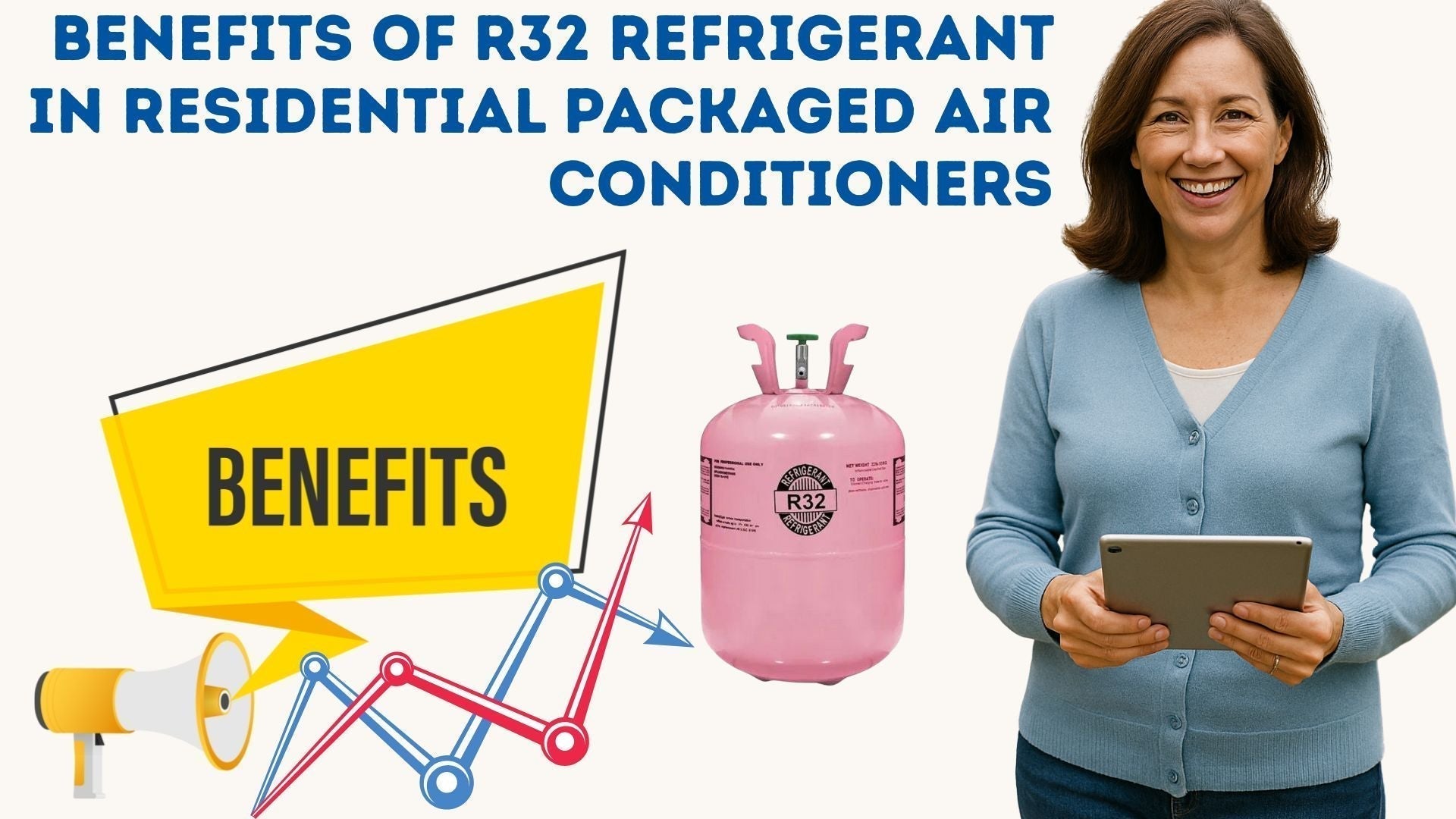 Benefits of R32 Refrigerant in Residential Packaged Air Conditioners