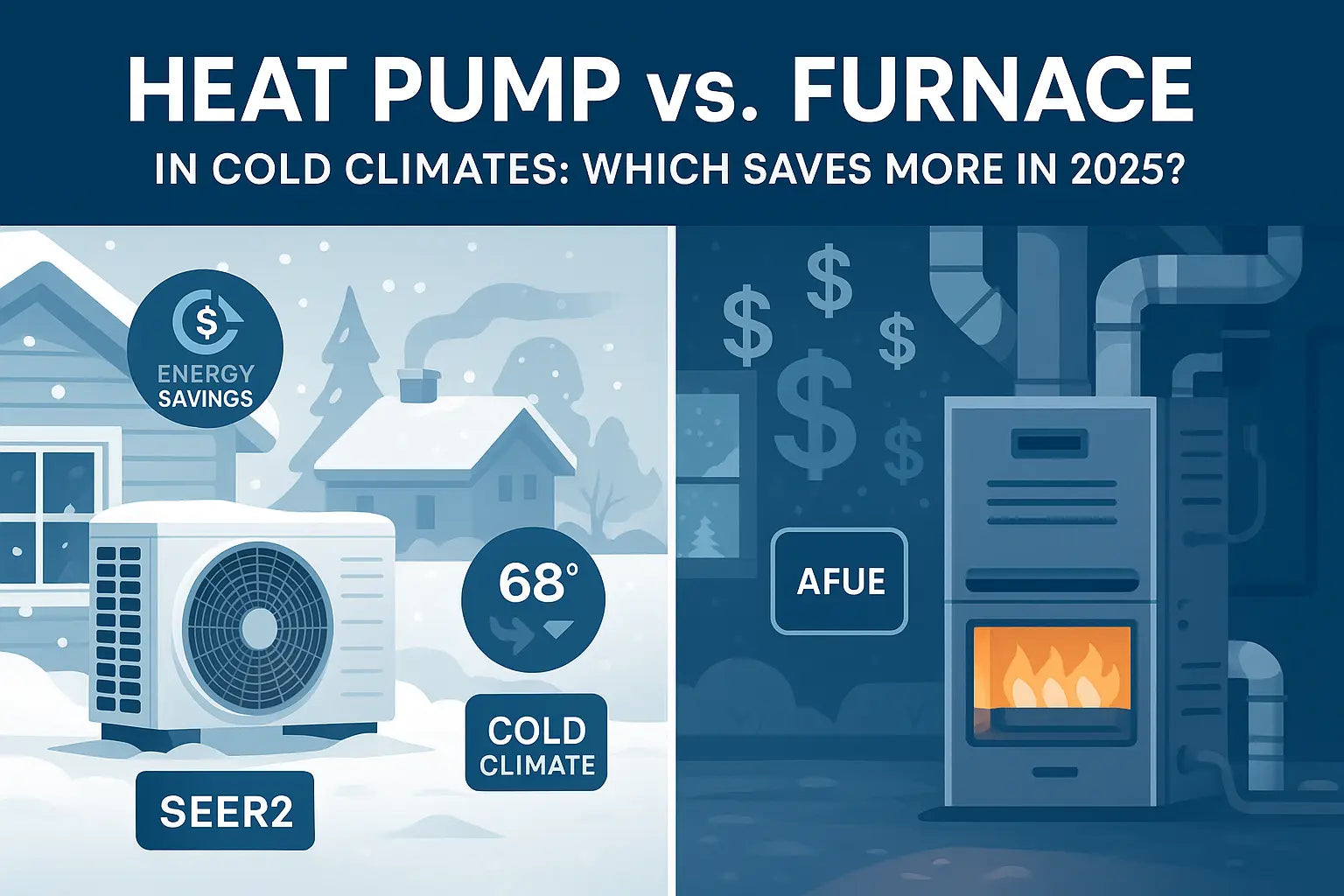 Heat Pump vs. Furnace in Cold Climates: Which Saves More in 2025?