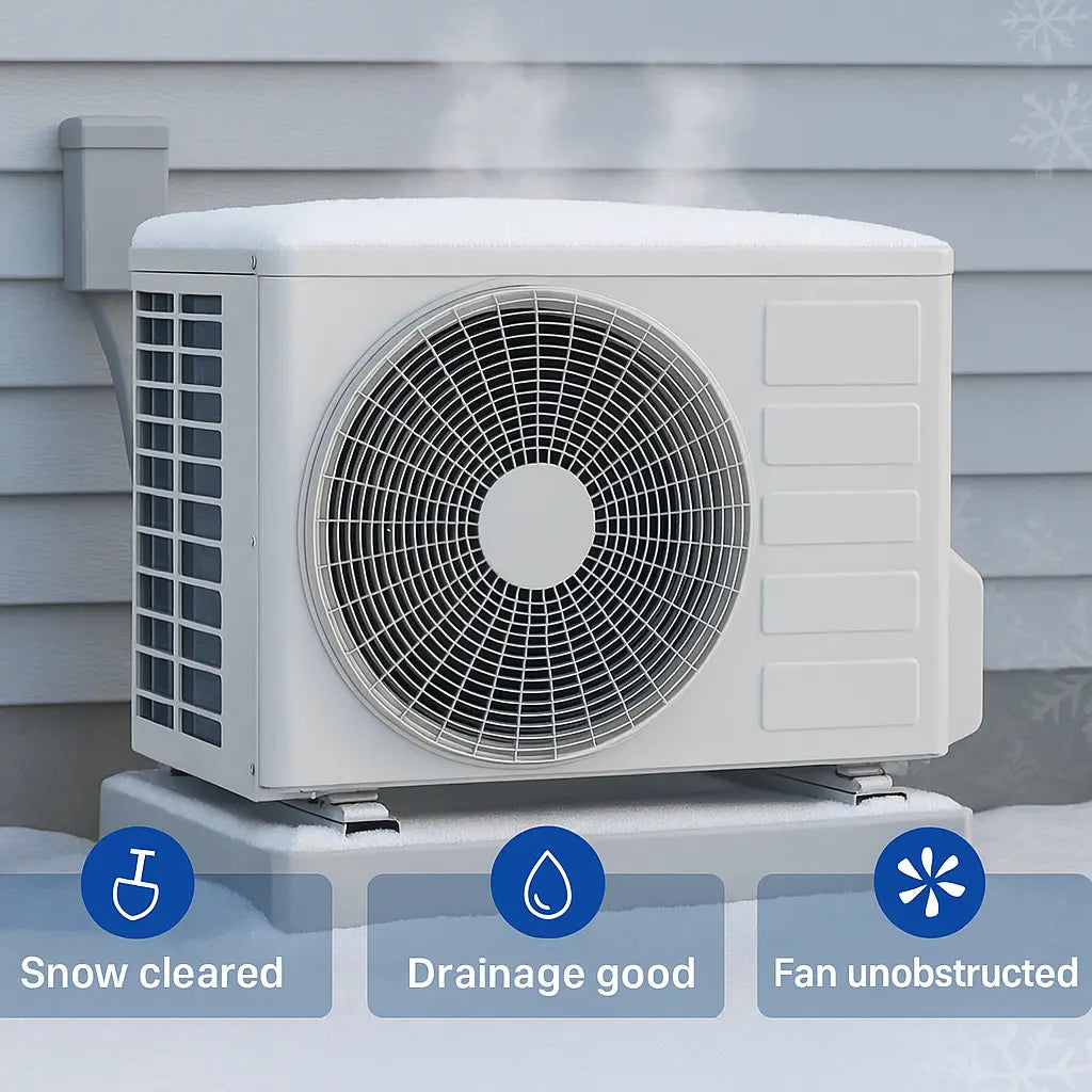 How to Winterize and Maintain a Heat Pump in Cold Weather