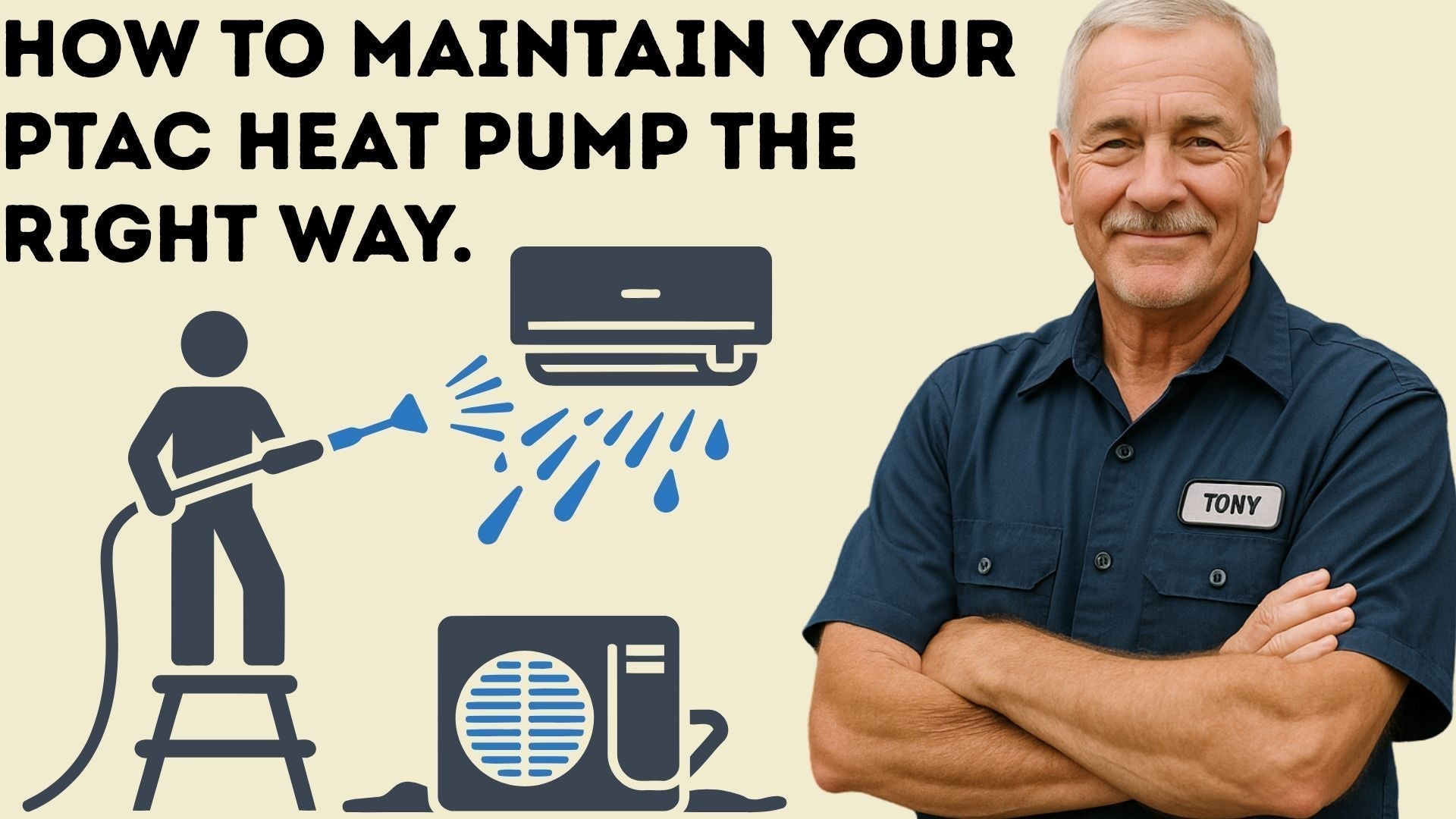 Clean It Like a Pro: How to Maintain Your PTAC Heat Pump the Right Way.