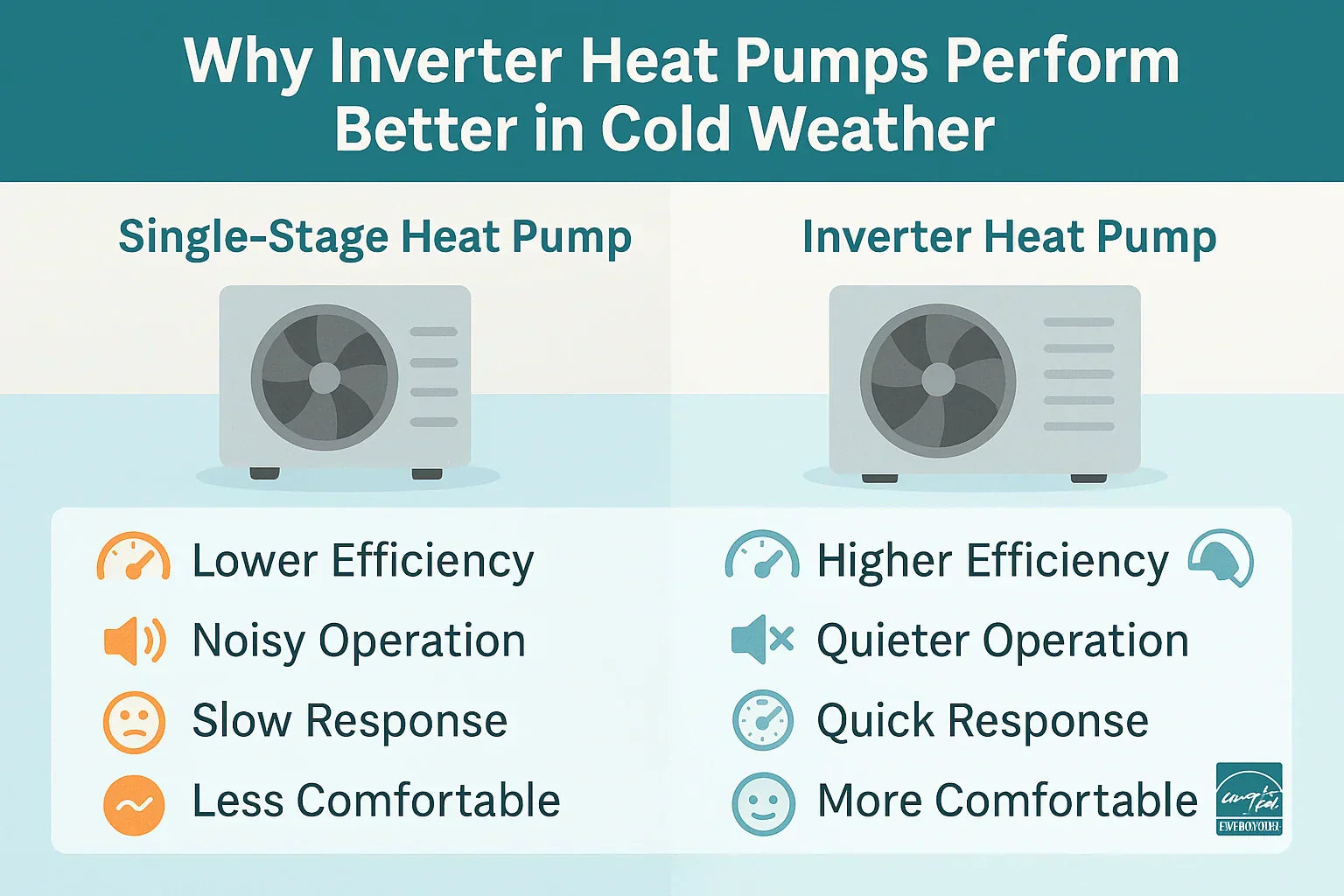 How Inverter Technology Improves Cold Climate Heat Pump Performance