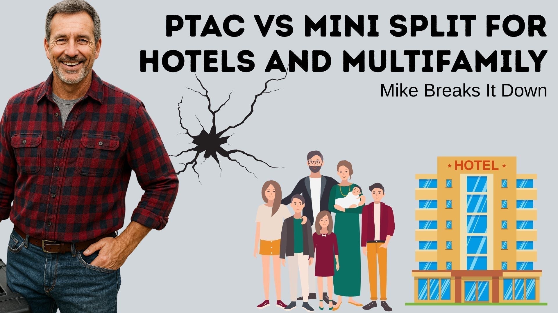 PTAC vs Mini Split for Hotels and Multifamily: Mike Breaks It Down
