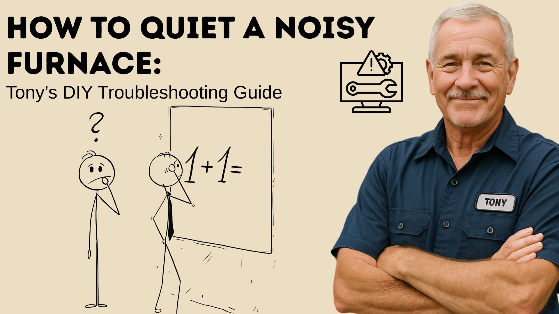 How to Quiet a Noisy Furnace: Tony’s DIY Troubleshooting Guide