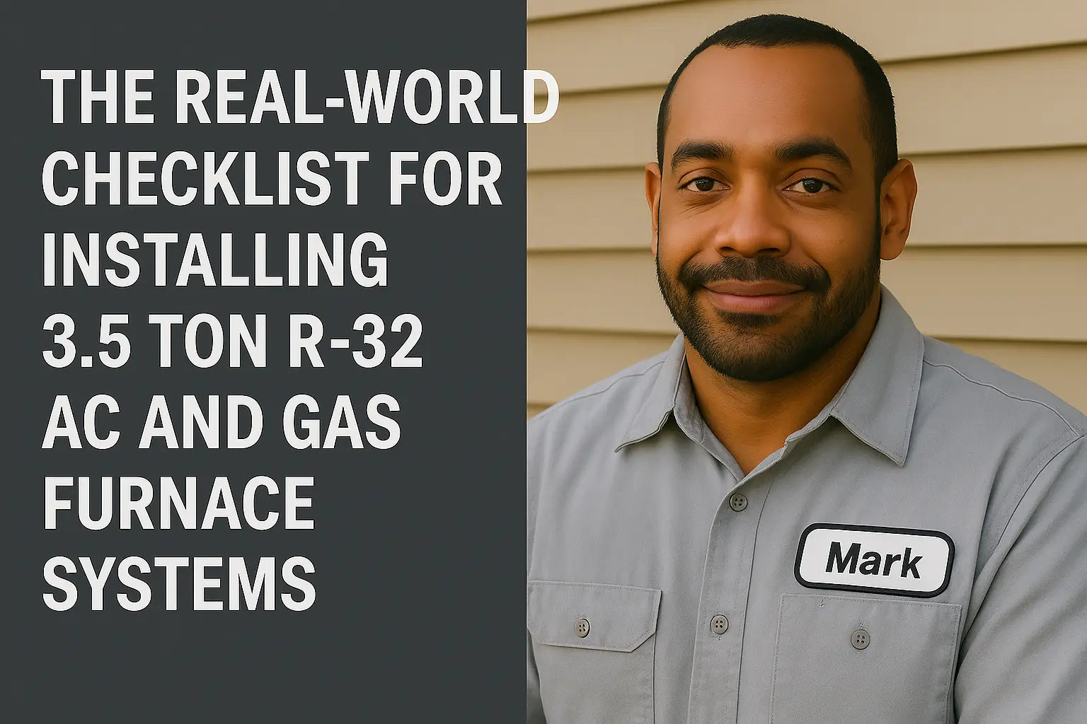 The Real-World Checklist for Installing 3.5 Ton R-32 AC and Gas Furnace Systems