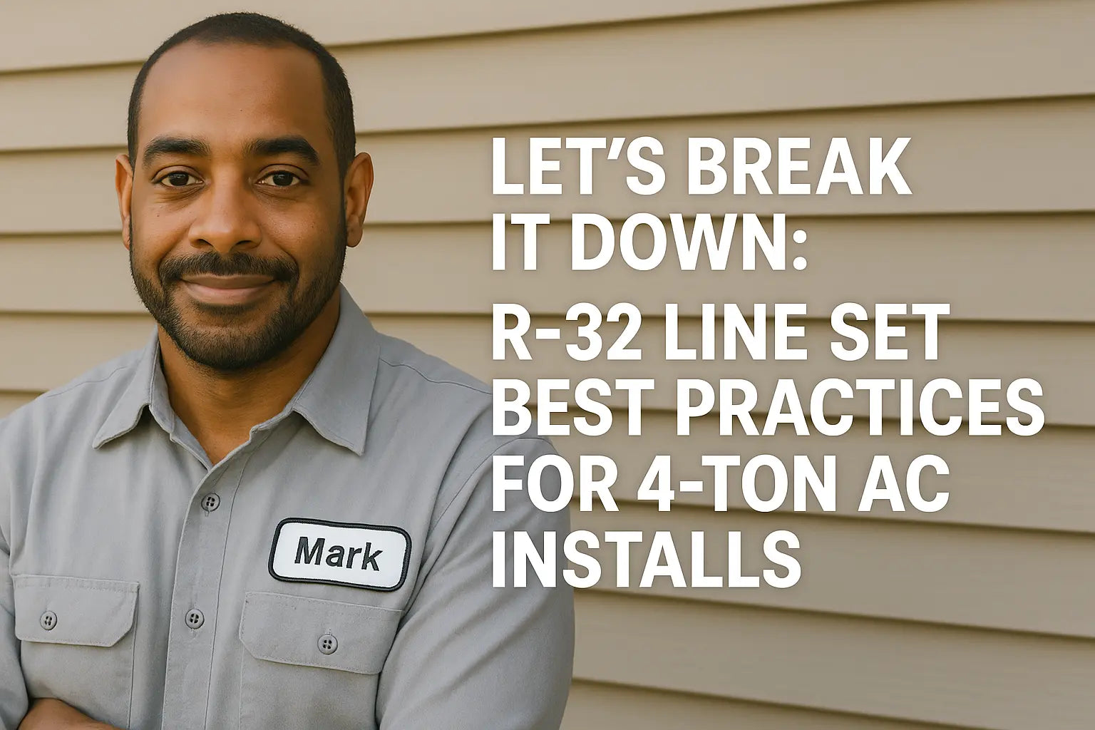 Let's Break It Down: R-32 Line Set Best Practices for 4-Ton AC Installs