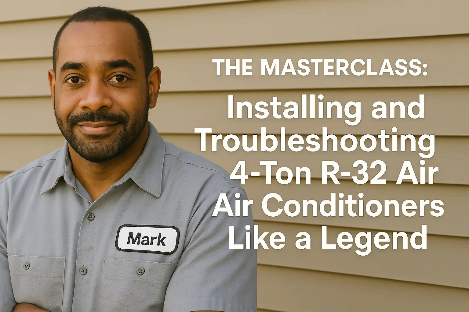The Masterclass: Installing and Troubleshooting 4-Ton R-32 Air Conditioners Like a Legend