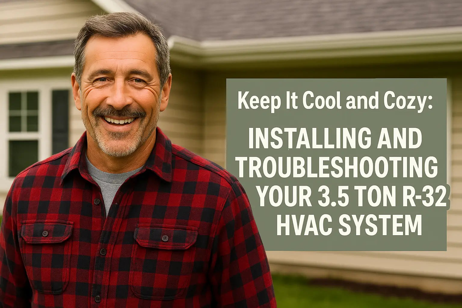 Keep It Cool and Cozy: Installing and Troubleshooting Your 3.5 Ton R-32 HVAC System