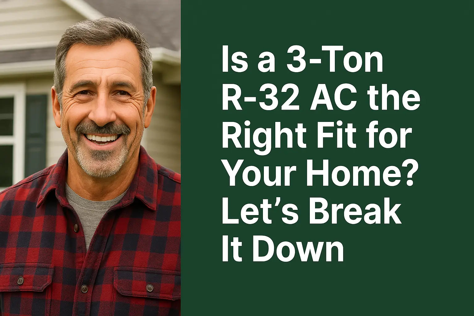 Is a 3-Ton R-32 AC the Right Fit for Your Home? Let’s Break It Down