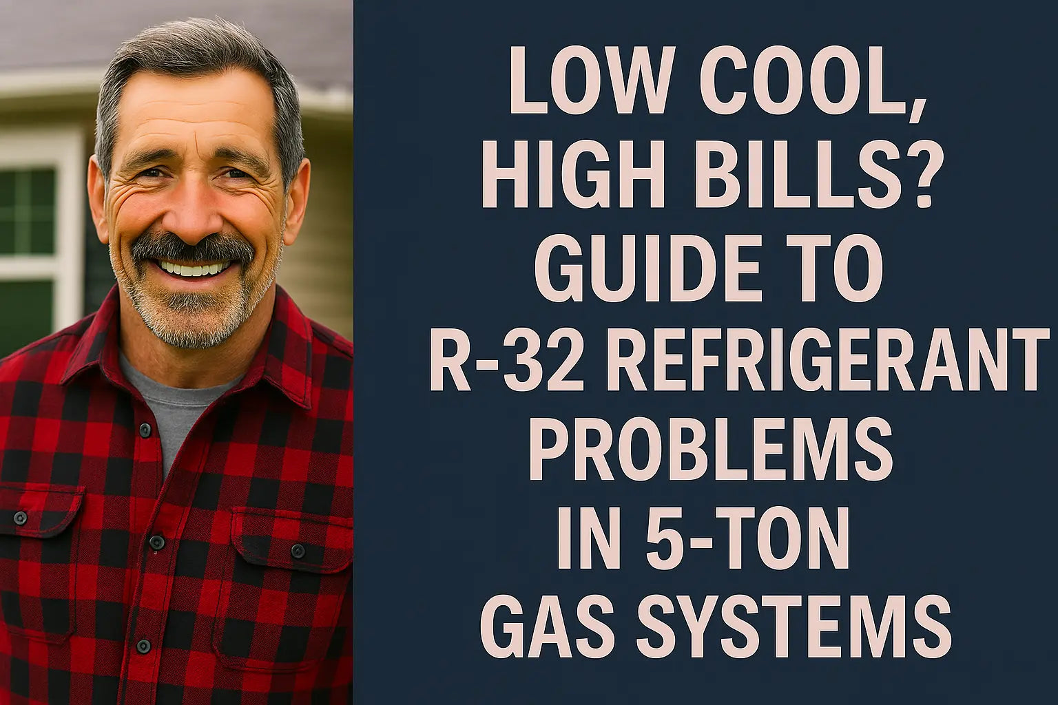 Low Cool, High Bills? Guide to R-32 Refrigerant Problems in 5-Ton Systems
