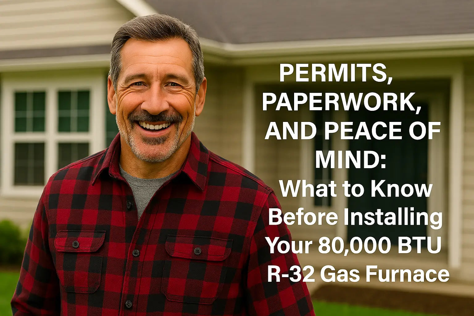 Permits, Paperwork, and Peace of Mind: What to Know Before Installing Your 80,000 BTU R-32 Gas Furnace