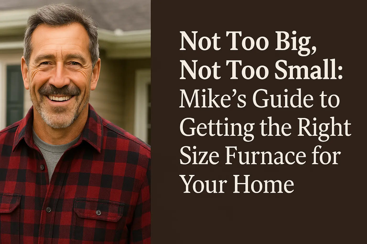 Not Too Big, Not Too Small: Mike’s Guide to Getting the Right Size Furnace for Your Home