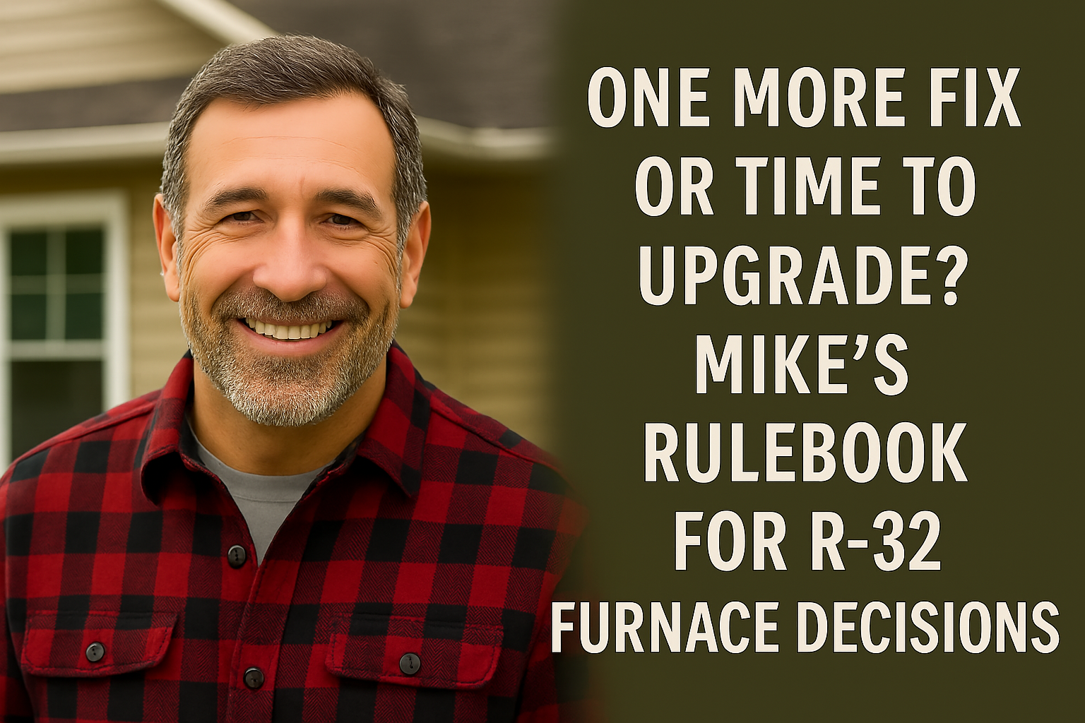 One More Fix or Time to Upgrade? Mike’s Rulebook for R-32 Furnace Decisions