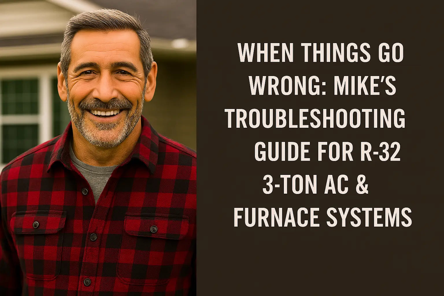 When Things Go Wrong: Mike’s Troubleshooting Guide for R-32 3-Ton AC & Furnace Systems