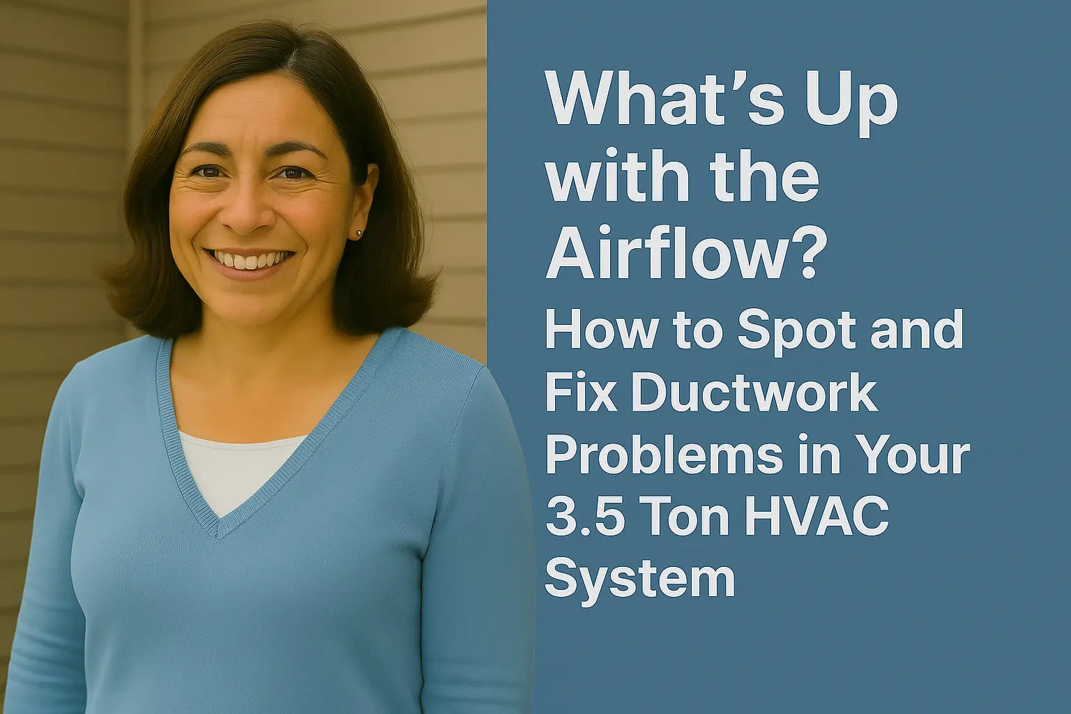 What’s Up with the Airflow? How to Spot and Fix Ductwork Problems in Your 3.5 Ton HVAC System