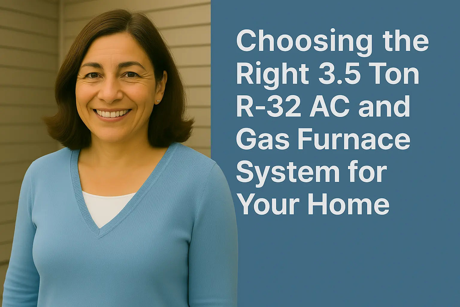 Choosing the Right 3.5 Ton R-32 AC and Gas Furnace System for Your Home
