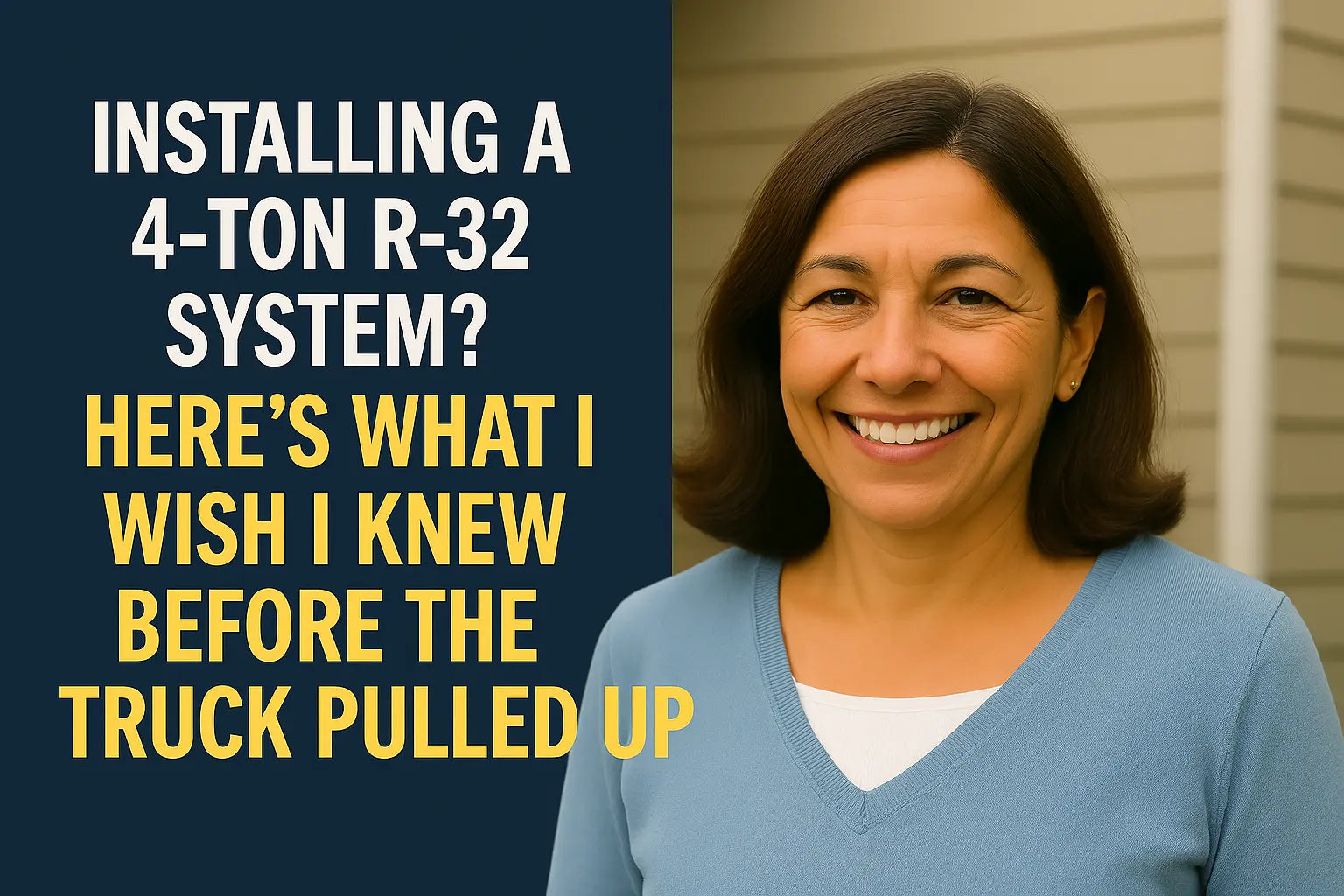 Installing a 4-Ton R-32 System? Here’s What I Wish I Knew Before the Truck Pulled Up