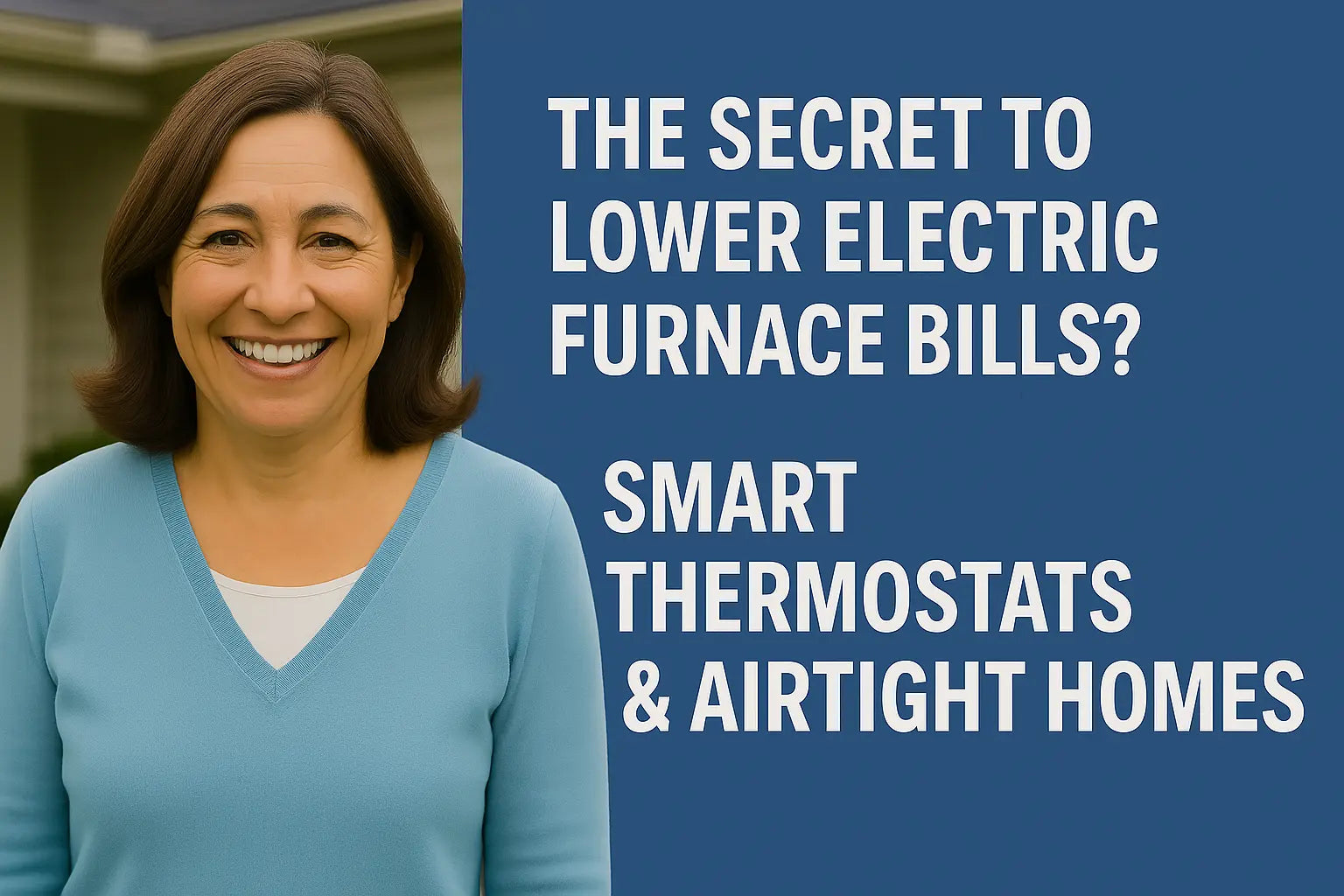 The Secret to Lower Electric Furnace Bills? Smart Thermostats & Airtight Homes