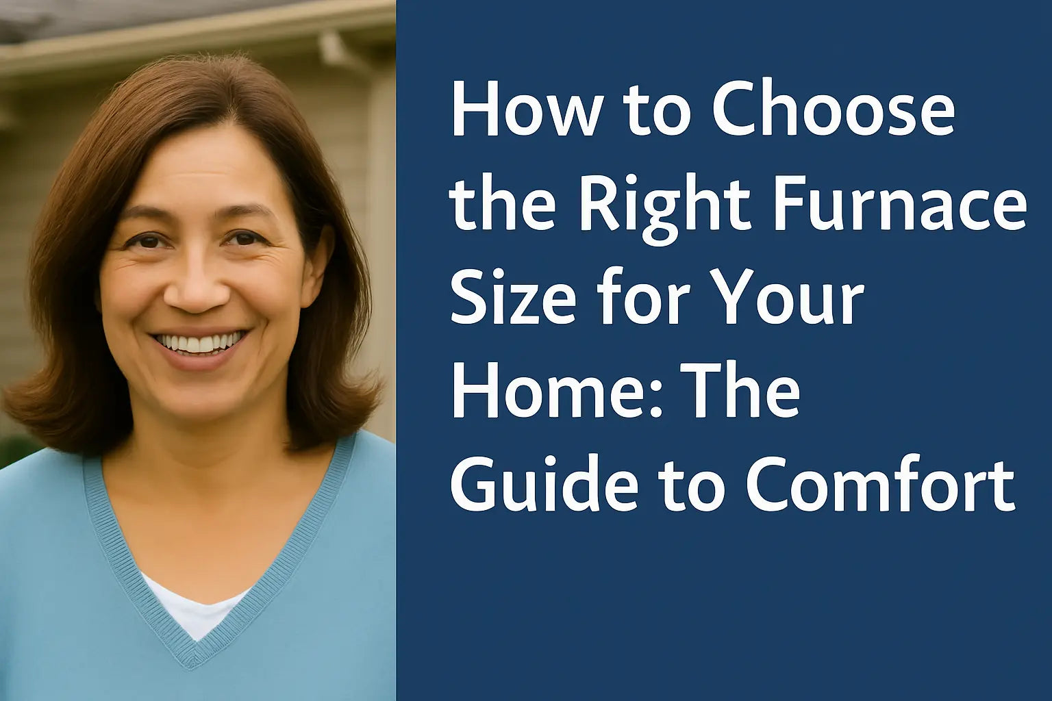 How to Choose the Right Furnace Size for Your Home: The Guide to Comfort