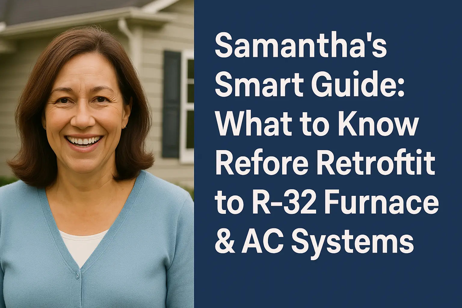 Samantha’s Smart Guide: What to Know Before Retrofitting to R-32 Furnace & AC Systems