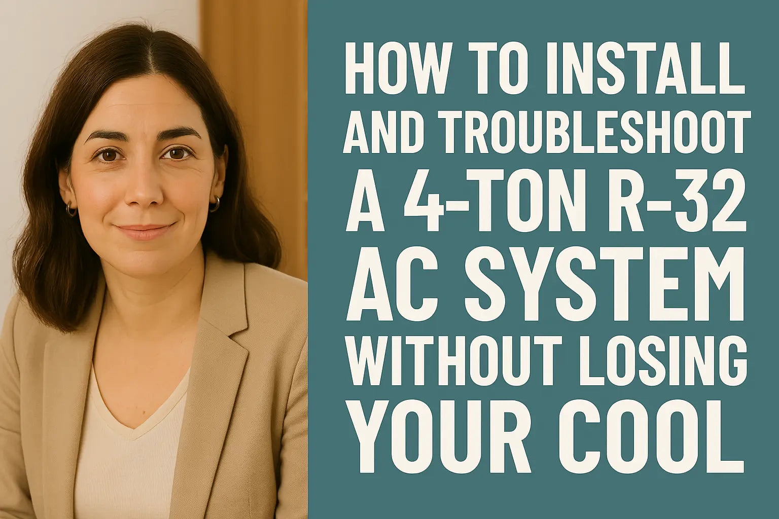 How to Install and Troubleshoot a 4-Ton R-32 AC System Without Losing Your Cool