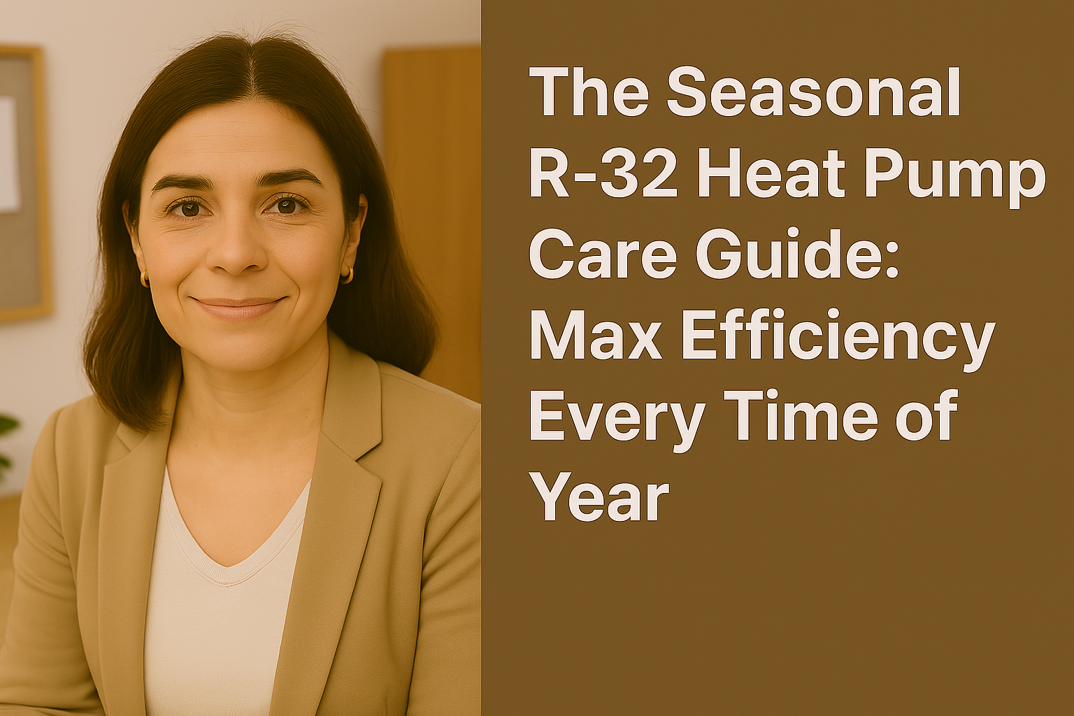The Seasonal R-32 Heat Pump Care Guide: Max Efficiency Every Time of Year