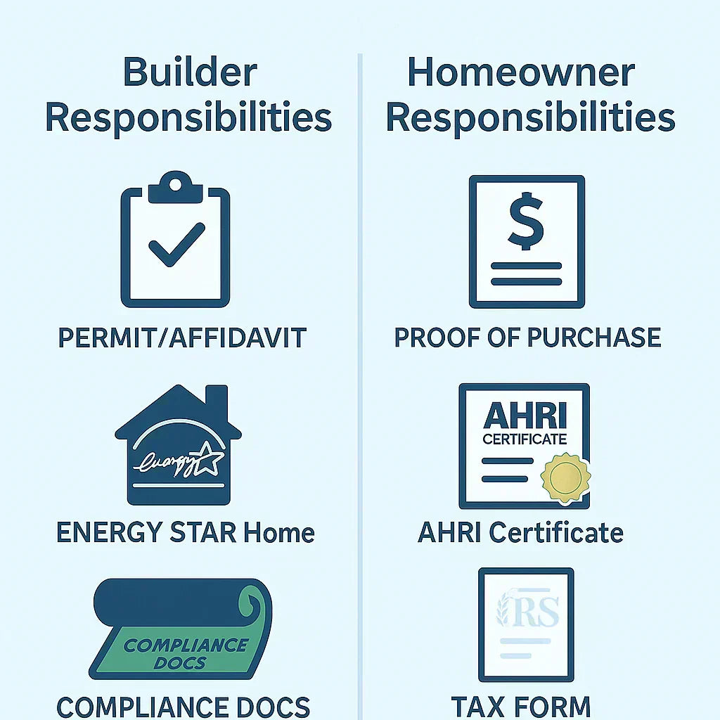 Tax Credit Requirements for New Construction Homes