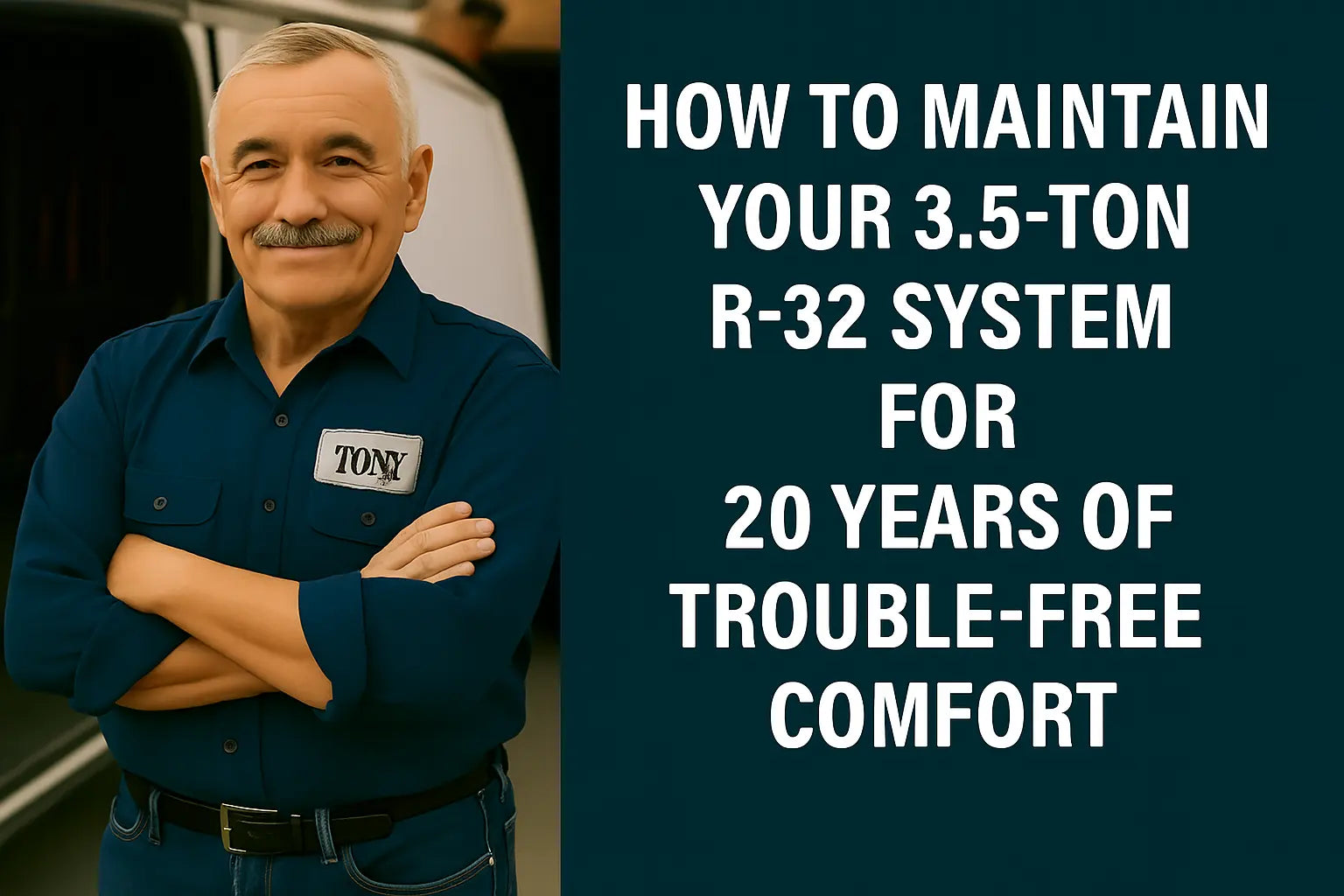 How to Maintain Your 3.5-Ton R-32 System for 20 Years of Trouble-Free Comfort