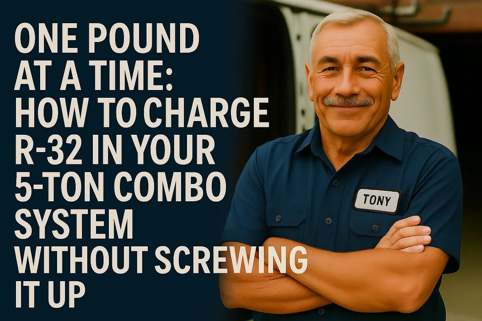 One Pound at a Time: How to Charge R-32 in Your 5-Ton Combo System Without Screwing It Up