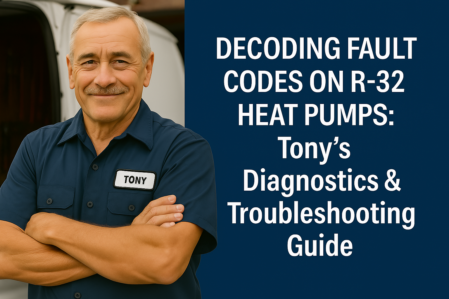 Decoding Fault Codes on R-32 Heat Pumps: Tony’s Diagnostics & Troubleshooting Guide