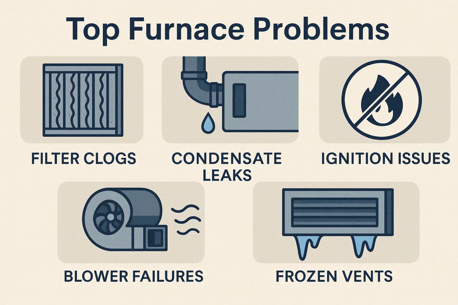 High-Efficiency Furnace Problems: Common Issues and How to Fix Them