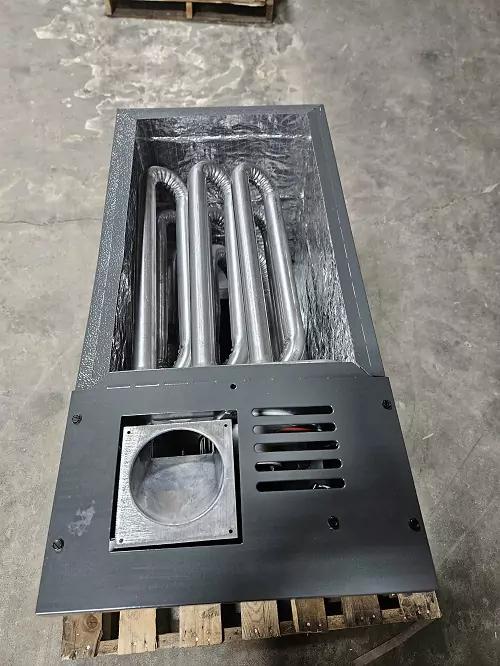 Scratch and Dent Goodman 80% AFUE 60,000 BTU Single Stage Gas Furnace - Upflow/Horizontal - 14" Cabinet MODEL GM9S800603AN-23080370400