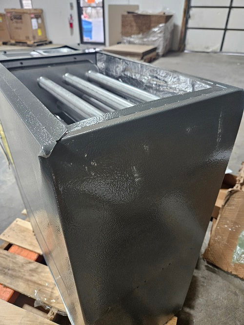 Scratch and Dent Goodman 80% AFUE 60,000 BTU Single Stage Gas Furnace - Upflow/Horizontal - 14" Cabinet MODEL GM9S800603AN-2210257238