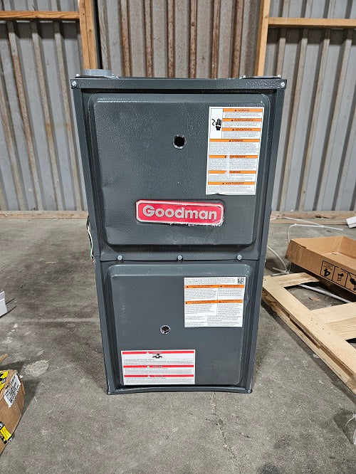 Scratch and Dent 80,000 BTU 96% AFUE Upflow/Horizontal Single Stage Goodman Gas Furnace Model GR9S960803BN -2410112949